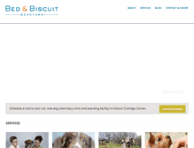 Tablet Screenshot of beantownbedandbiscuit.com